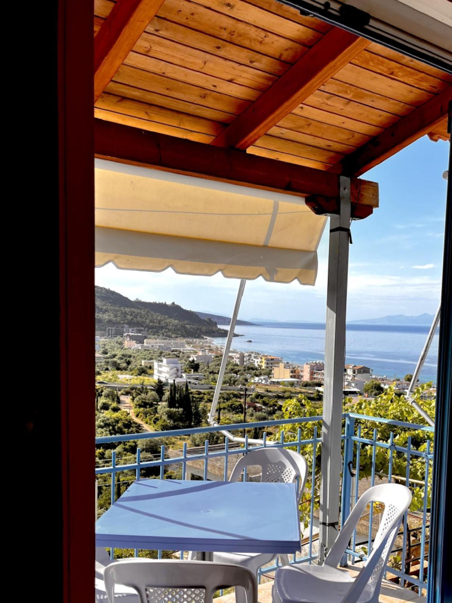 Отель Sea Horizon House Alexis Химара Экстерьер фото